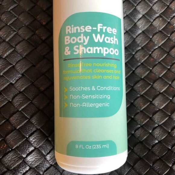 NURTURE VALLEY - NWT - Rinse-Free Body Wash & Shampoo 8 fl oz Waterless Cleanser - Picture 6 of 11